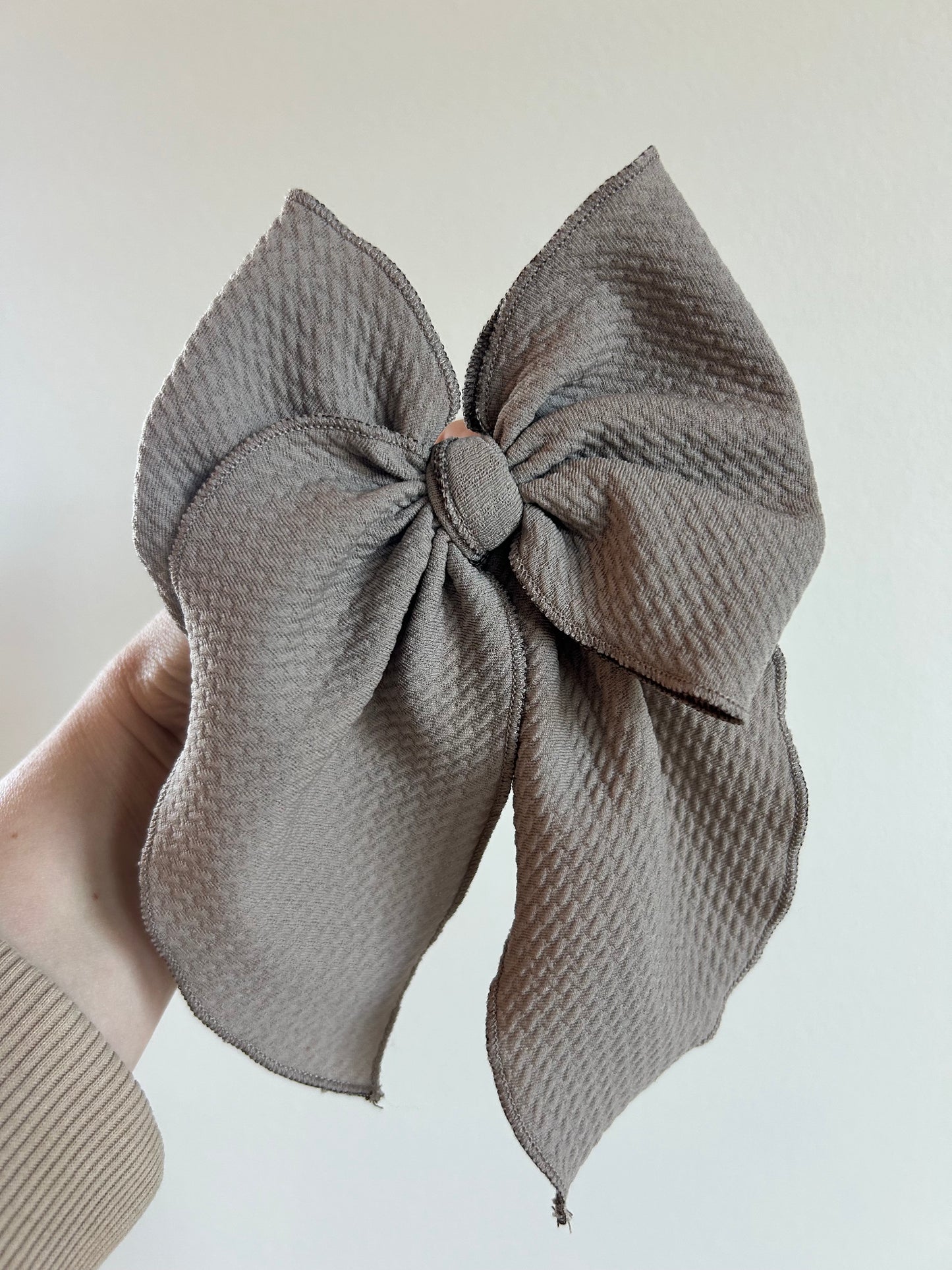 SAILOR BOW - READY TO SHIP - TAUPE