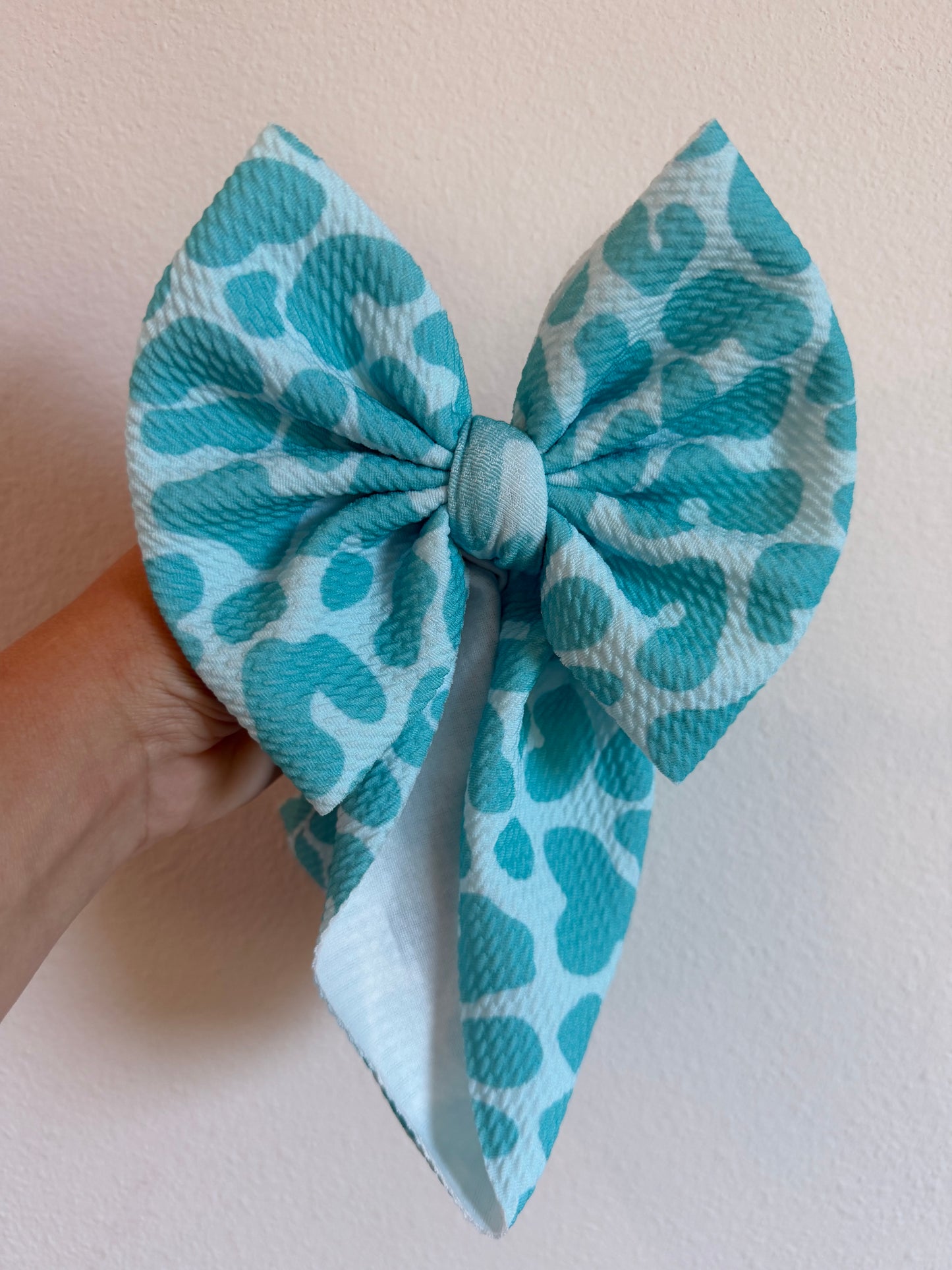 BABY REGULAR- TURQUOISE CHEETAH
