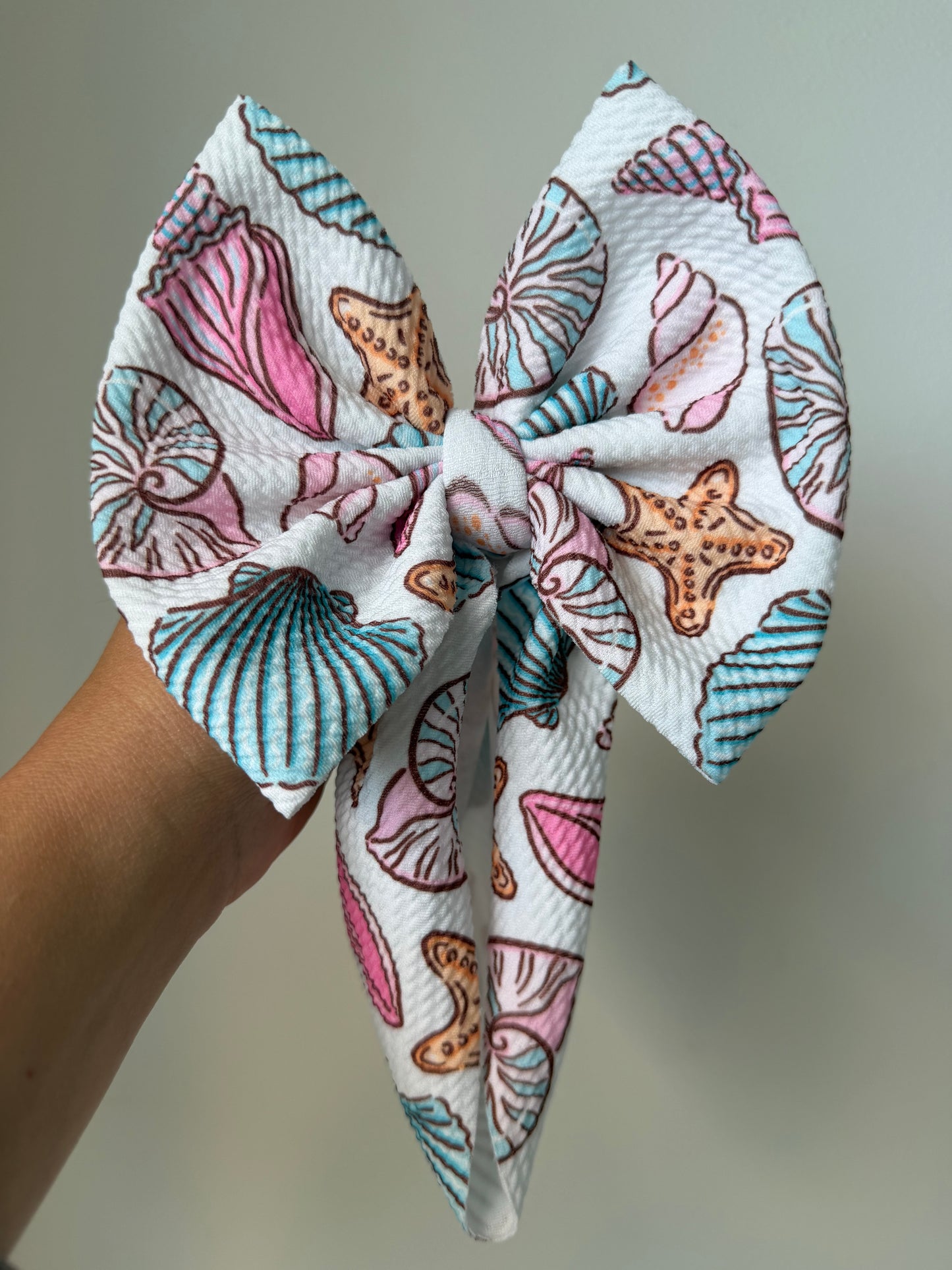 BABY REGULAR BOW- SHELLS