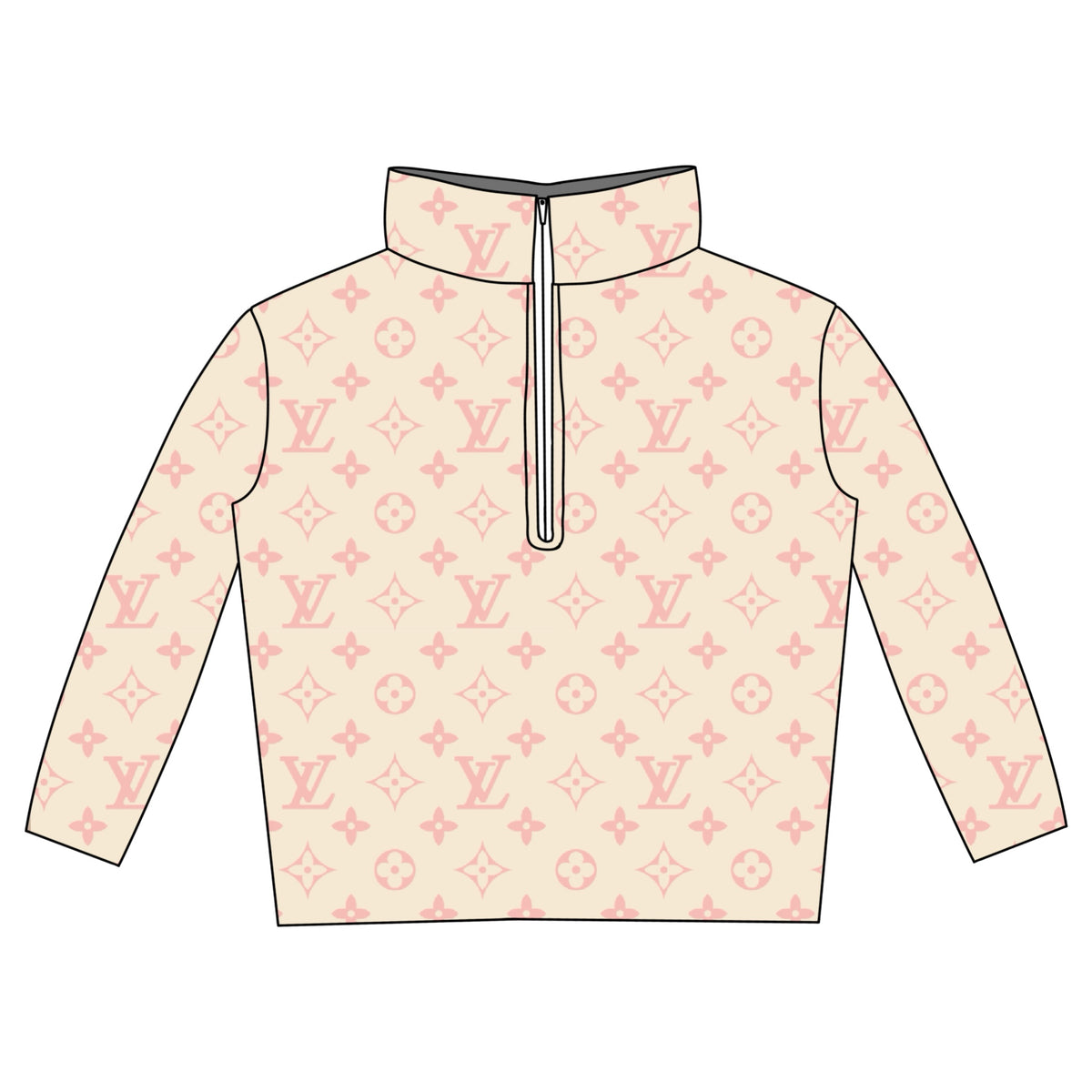 FLEECE PULLOVER PRE ORDER - BOUJEE IVORY