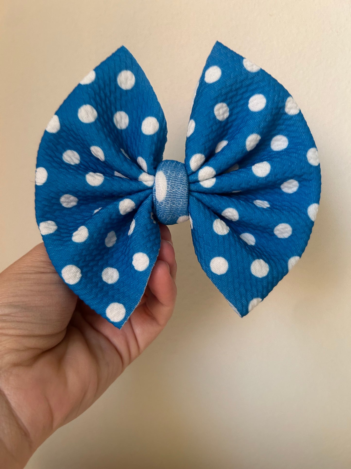 BIG CLIP - DOTS ROYAL