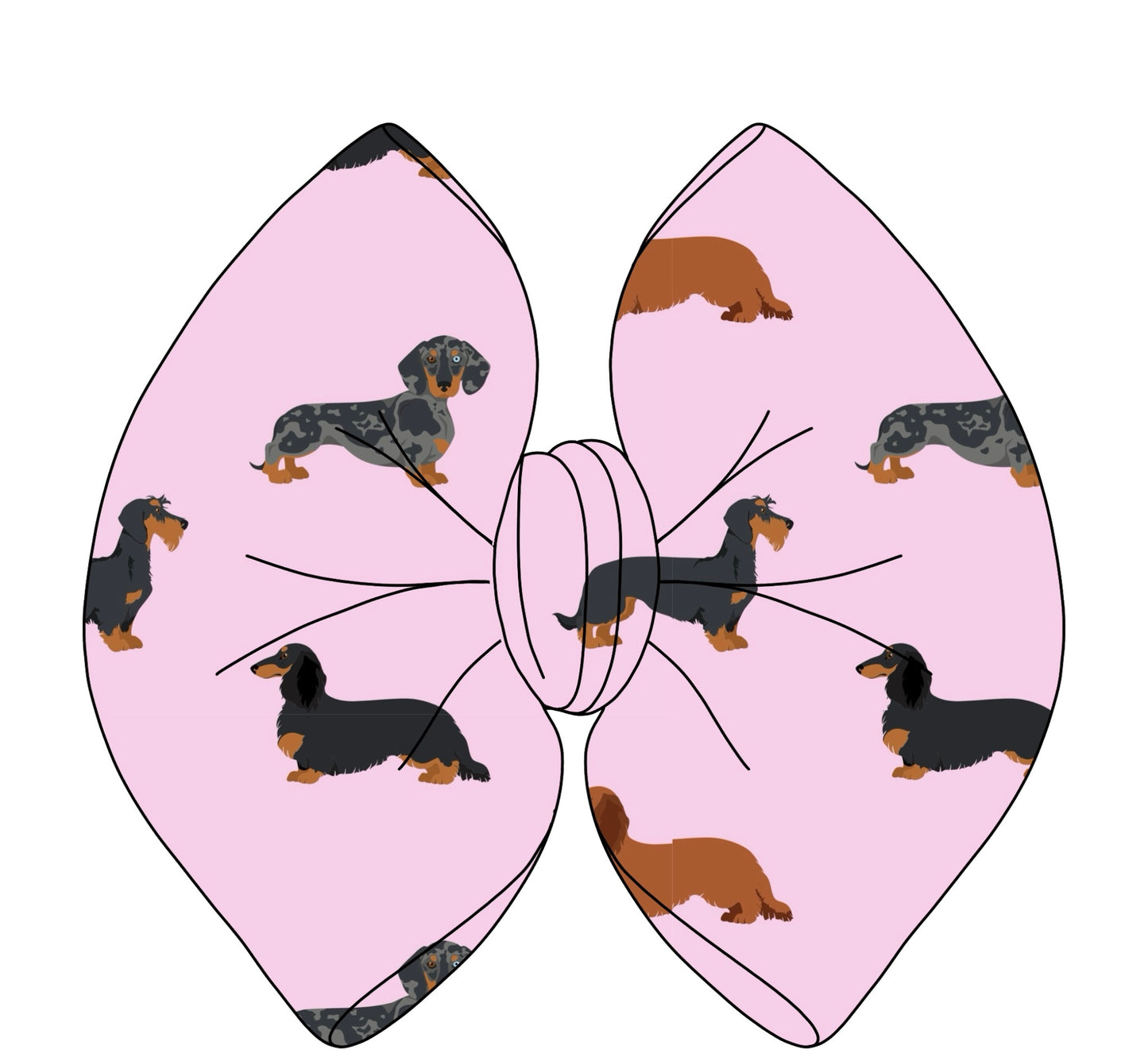 BOW - WEINER DOGS
