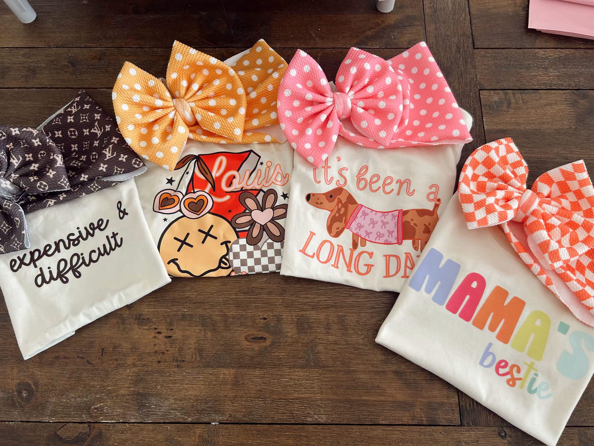 MYSTERY TEE & BOW