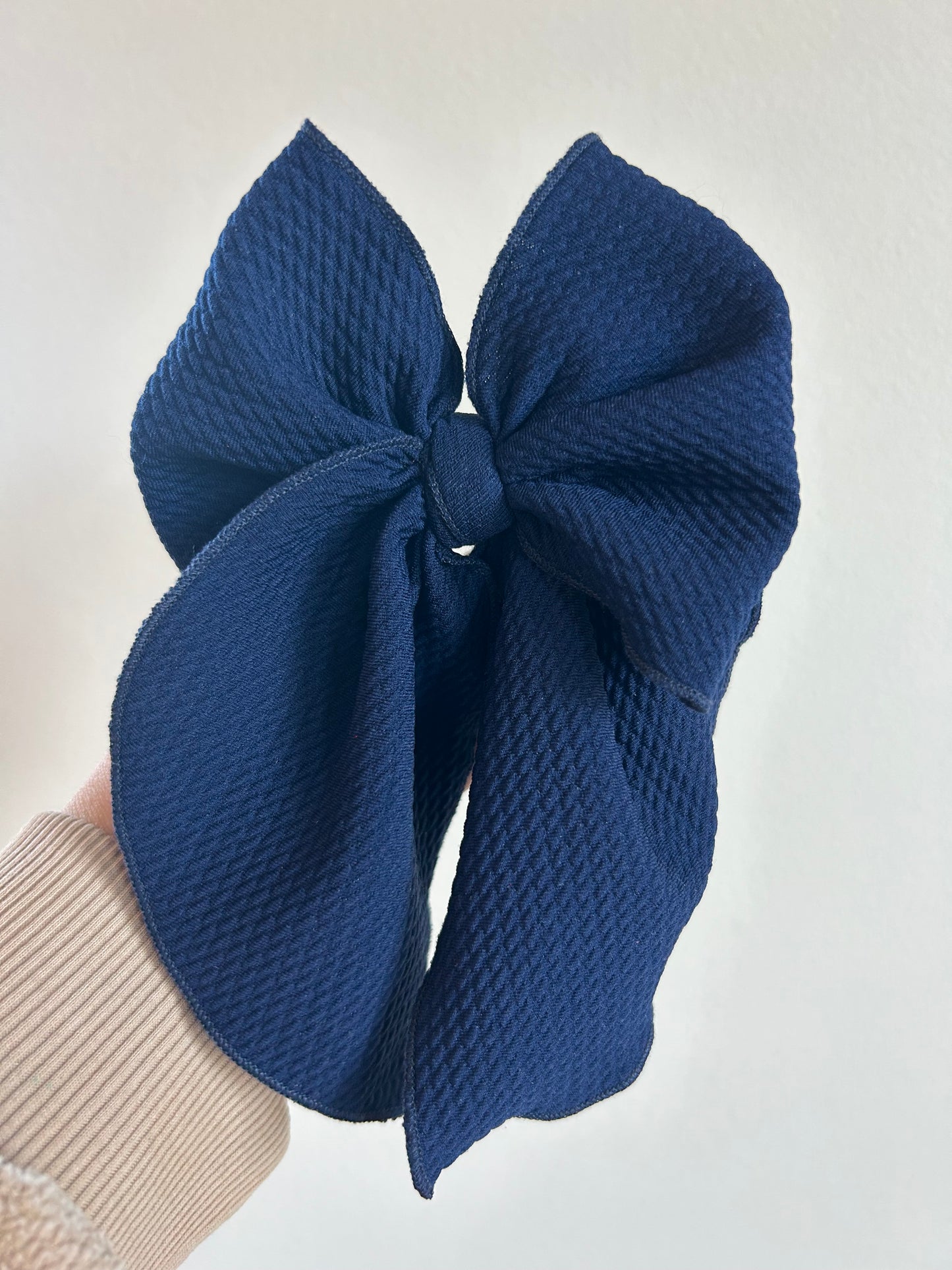 SAILOR BOW - READY TO SHIP - SOLID NAVY