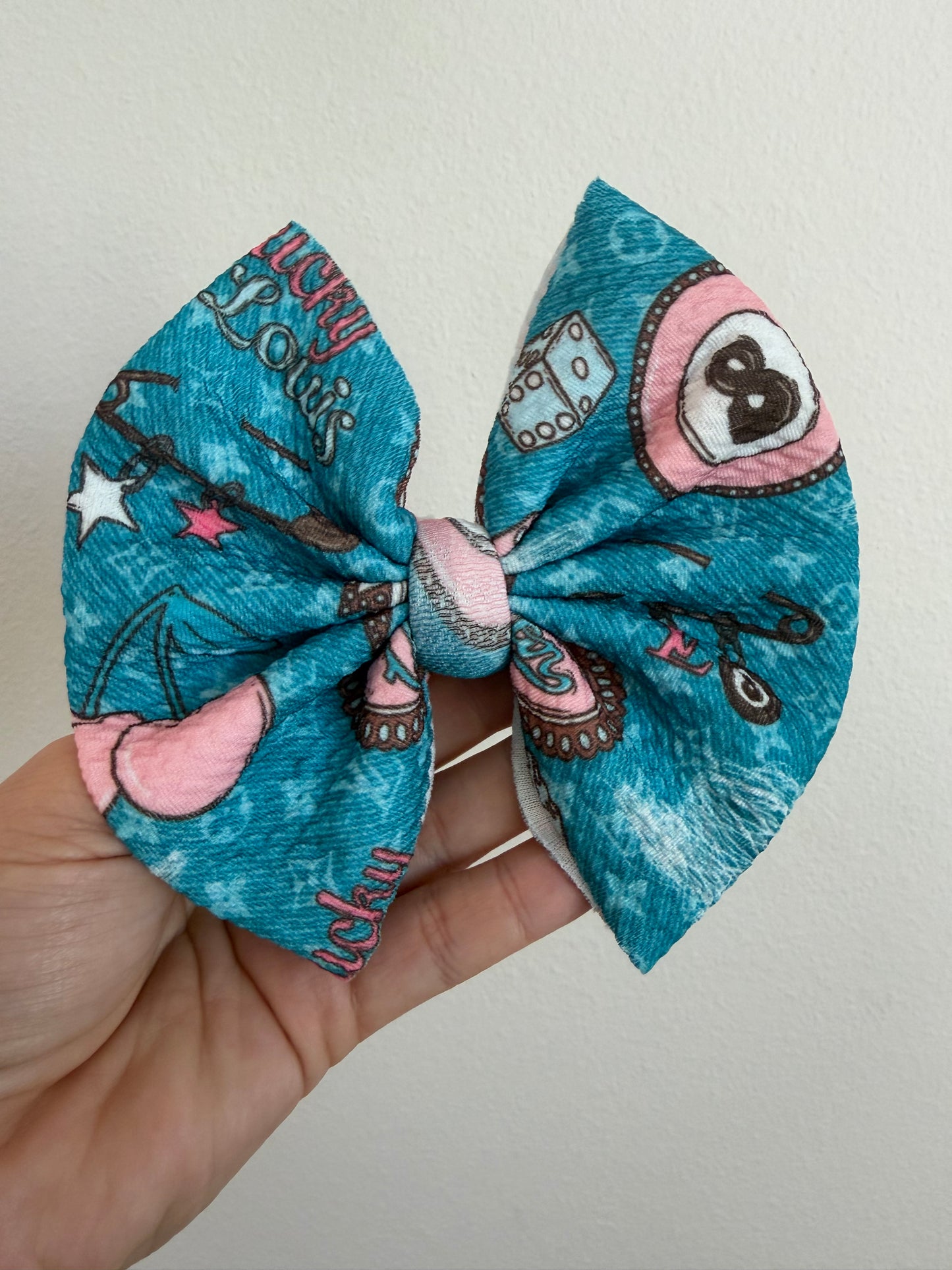 BIG CLIP BOW - BOUJEE DENIM