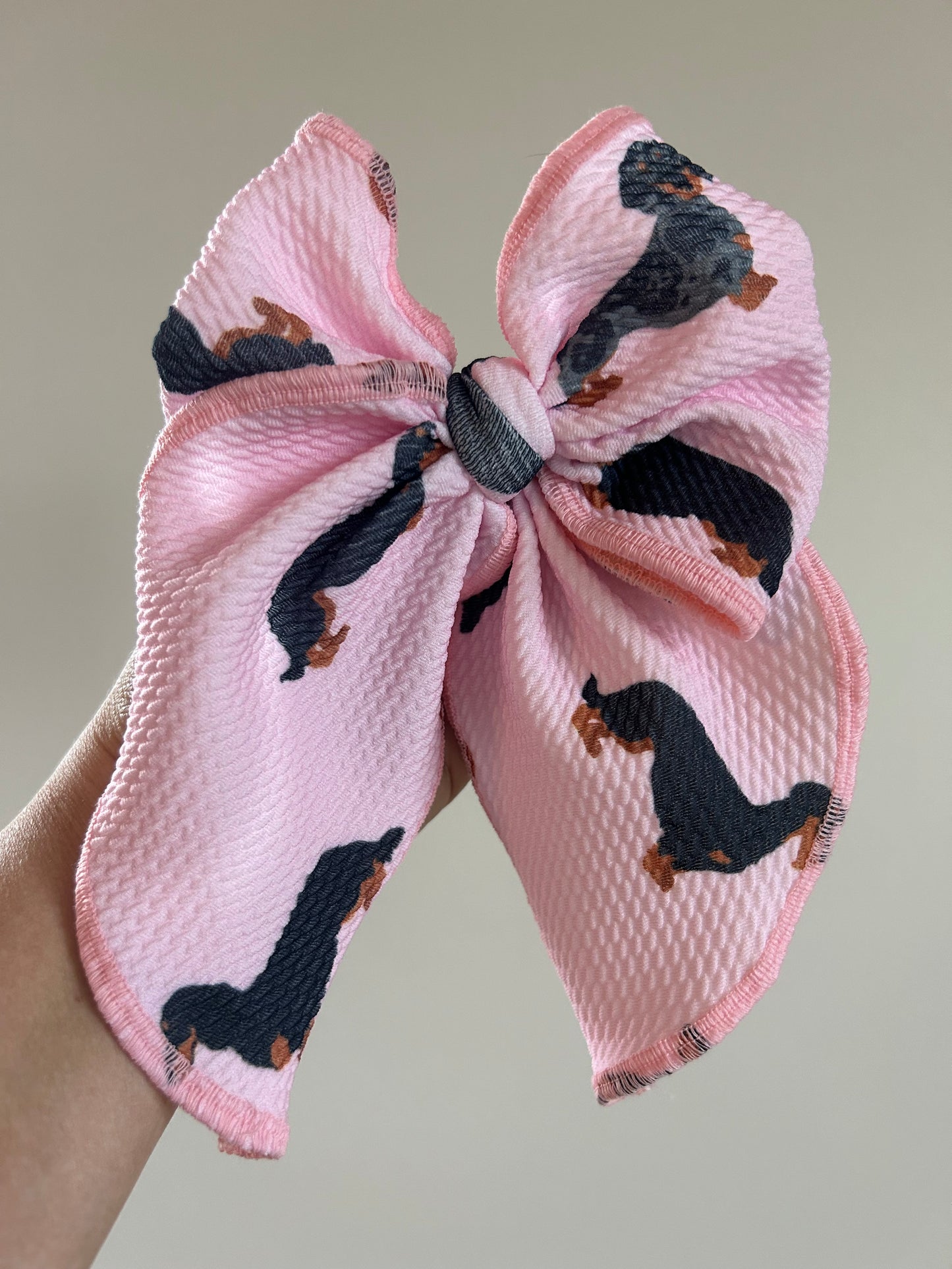 SAILOR BOW - READY TO SHIP - WEINER DOG