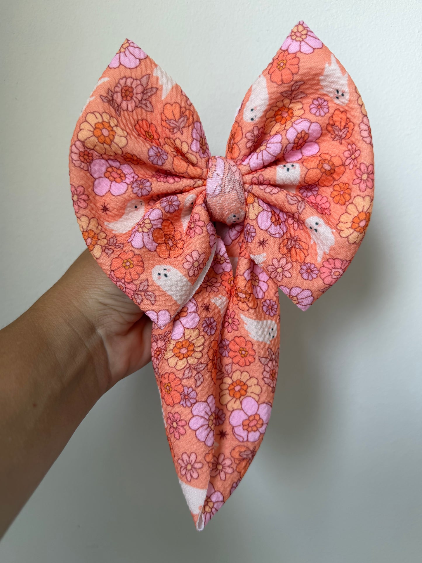 HALLOWEEN BOW - CUTESY GHOST