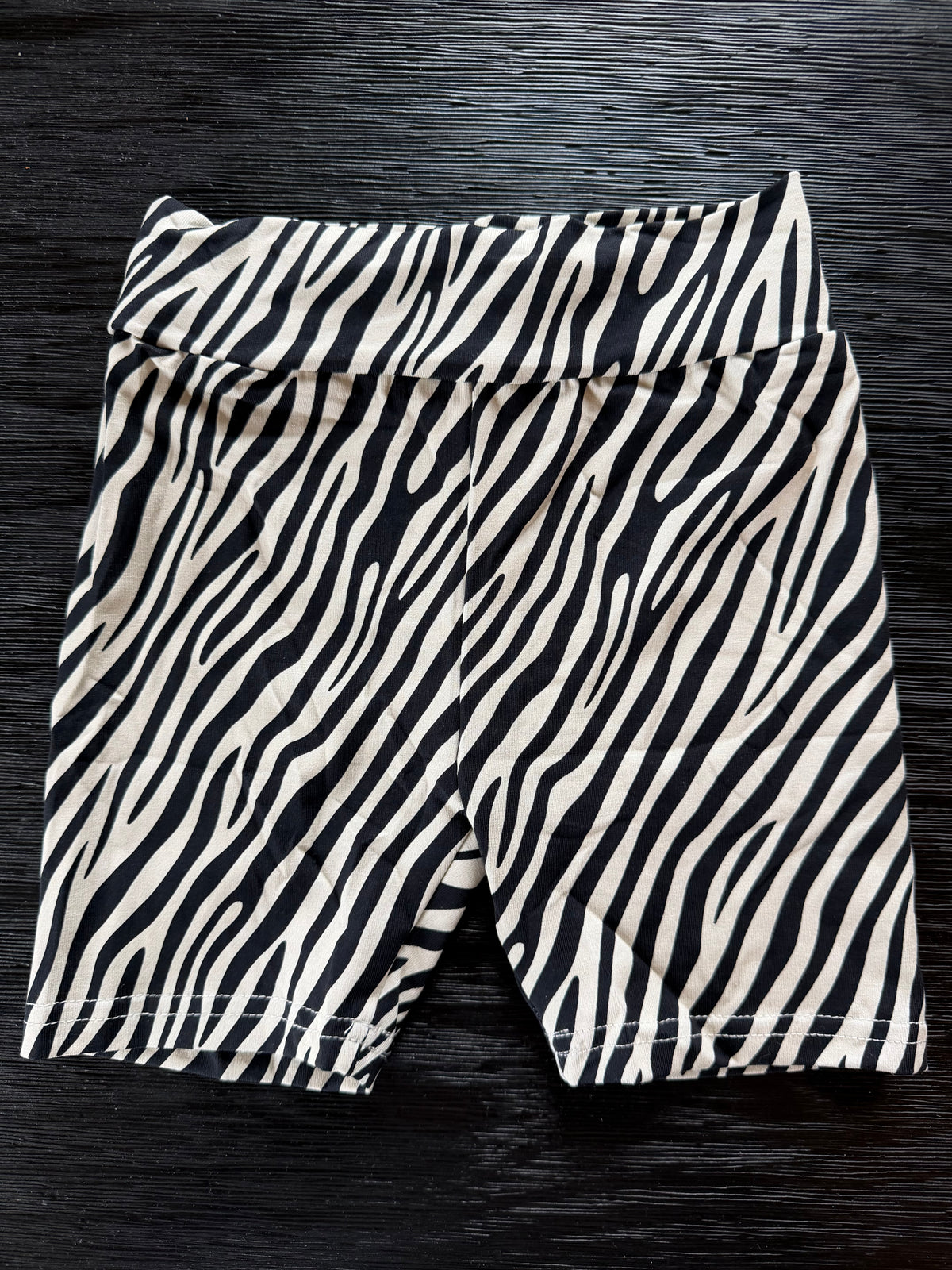 BIKER SHORTS - ZEBRA