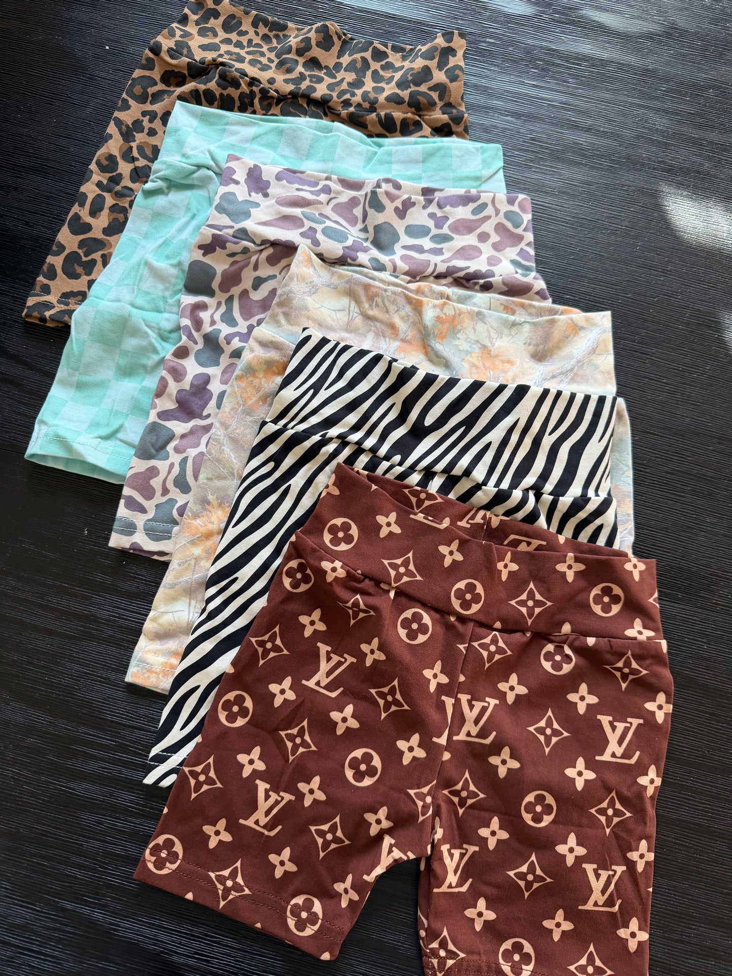 READY TO SHIP BIKER SHORTS