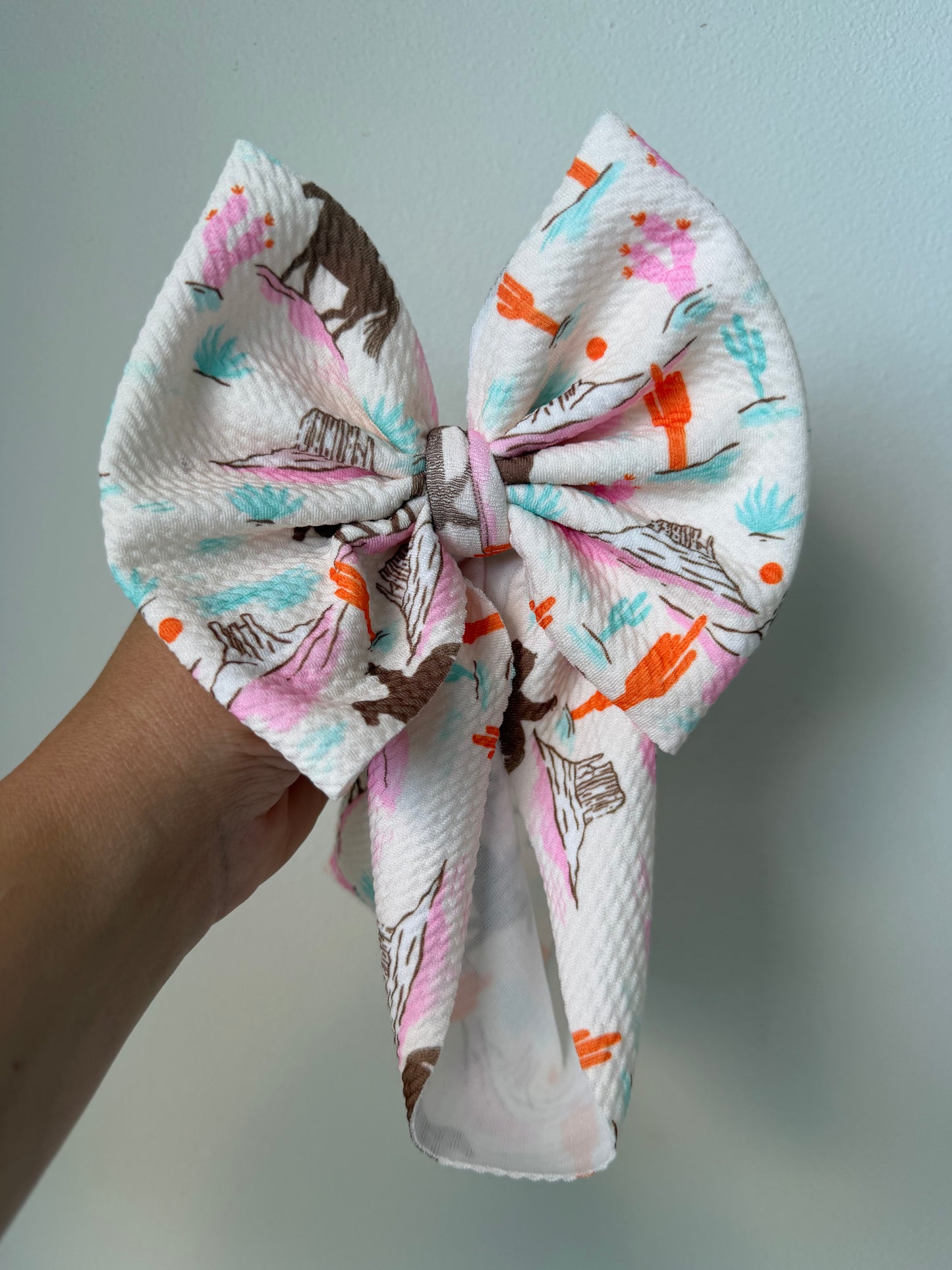 BABY REGULAR BOW- WESTERN COWBOY