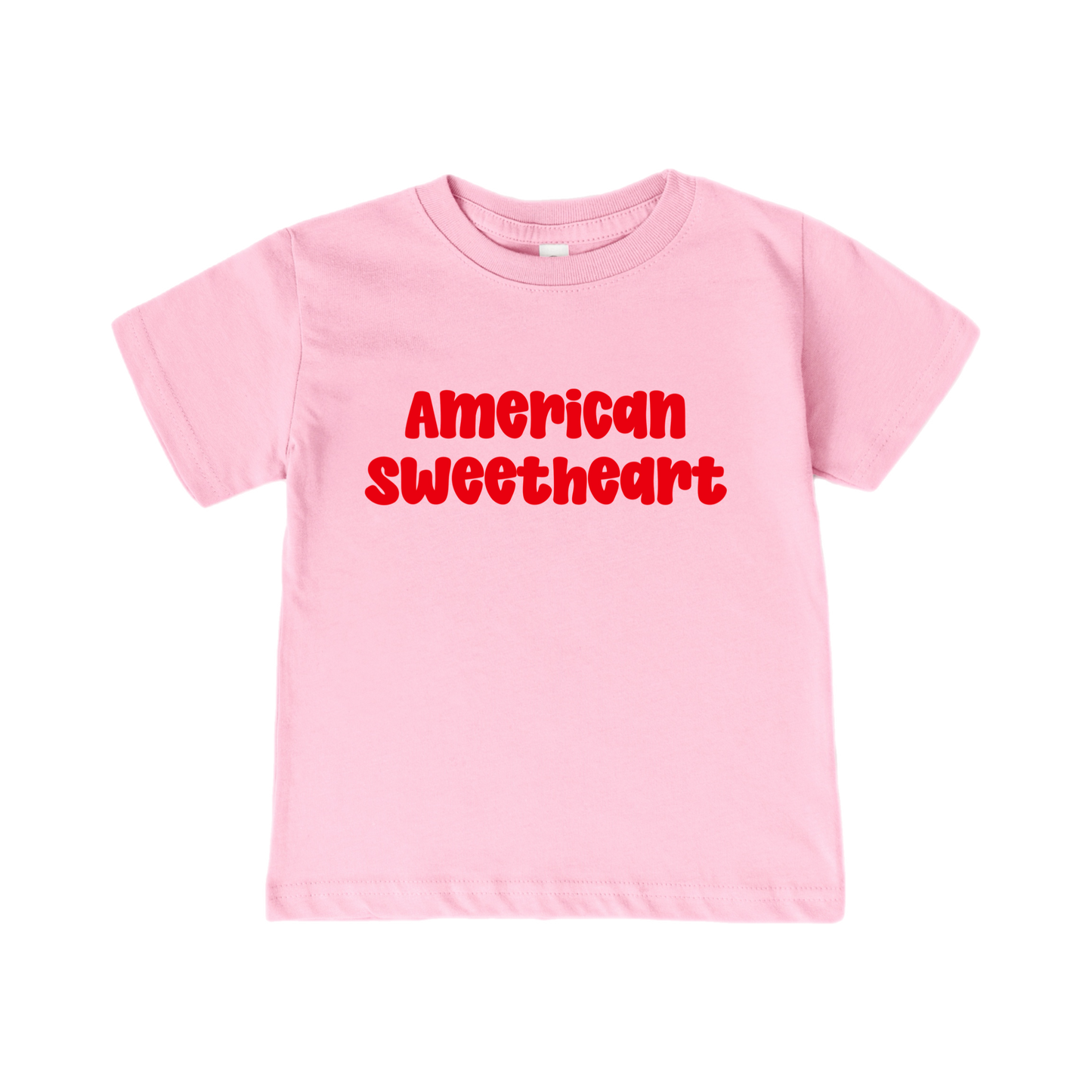 TEE - PINK AMERICAN SWEETHEART