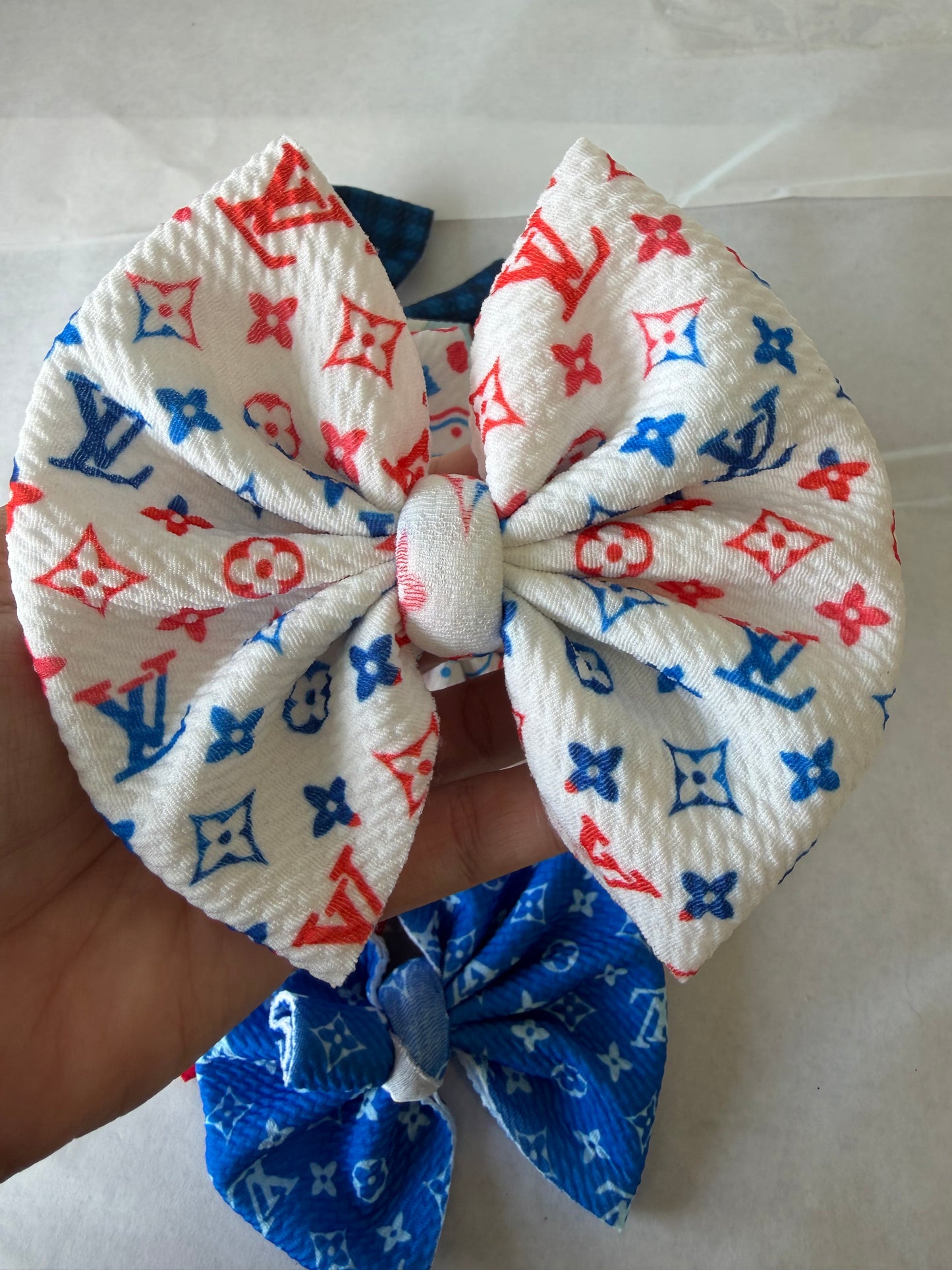4TH OF JULY - BIG CLIP - WHITE BOUJEE