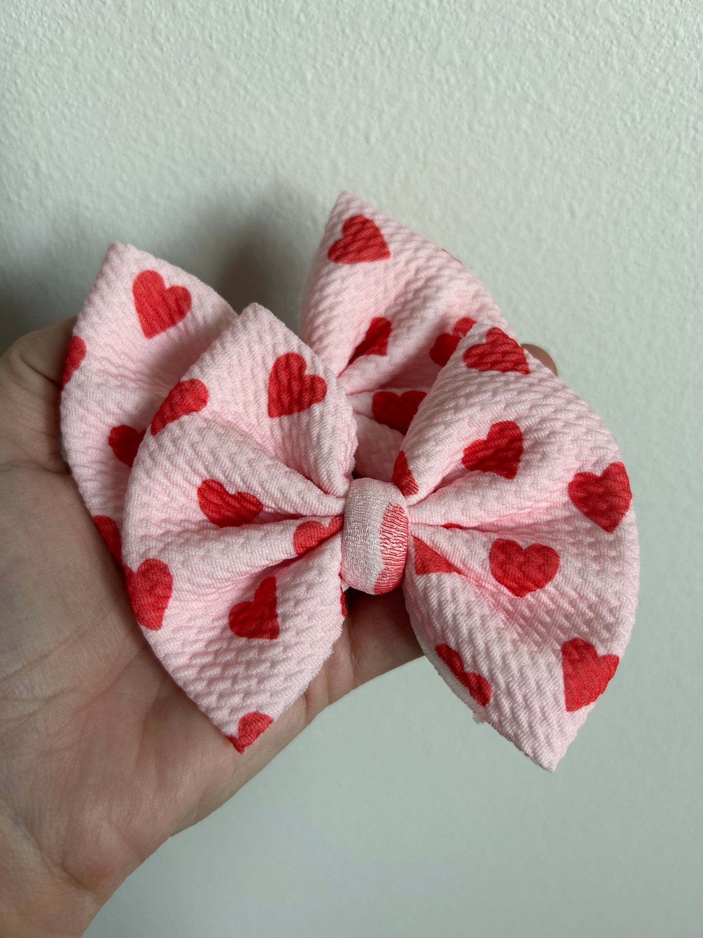 PIGGIE CLIPS - RED HEARTS