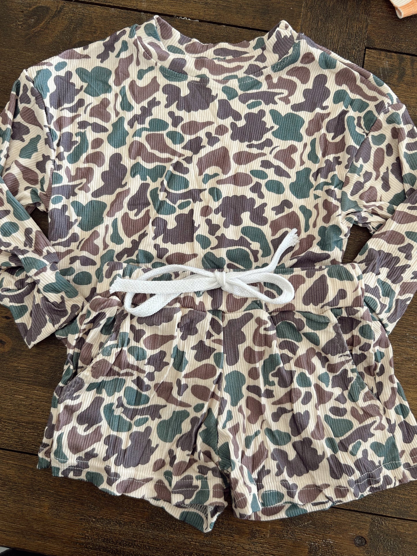 READY TO SHIP - CAMO LOUNGE SET