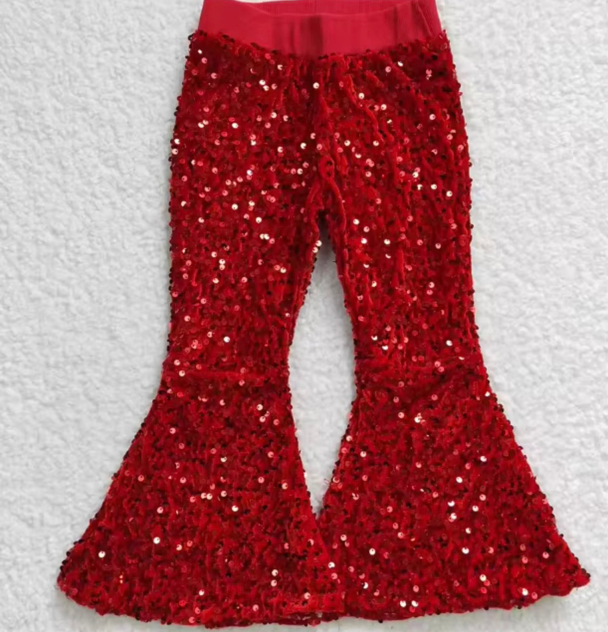 SEQUIN BELLS - RED