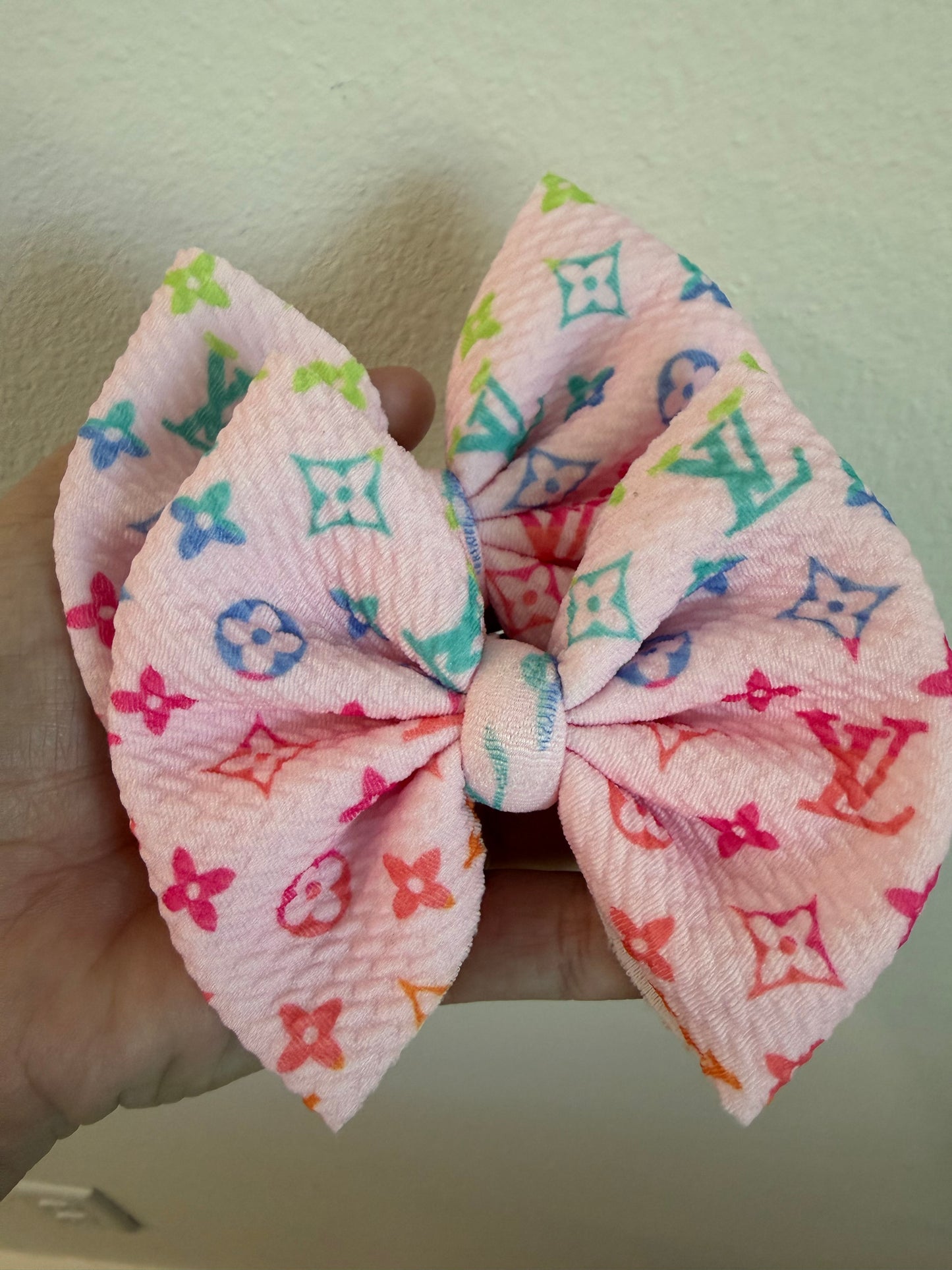 PIGGIE CLIPS - PINK RAINBOW BOUJEE