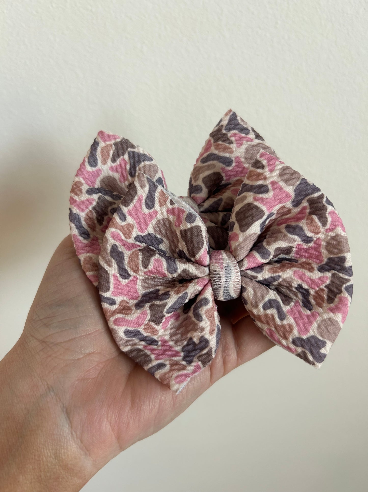PIGGIE CLIPS - PINK CAMO