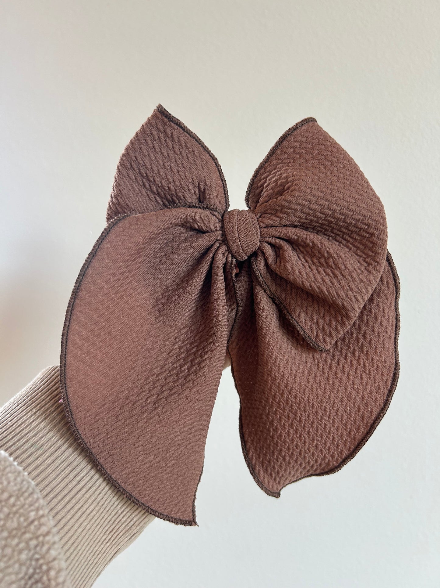 SAILOR BOW - READY TO SHIP - MOCHA