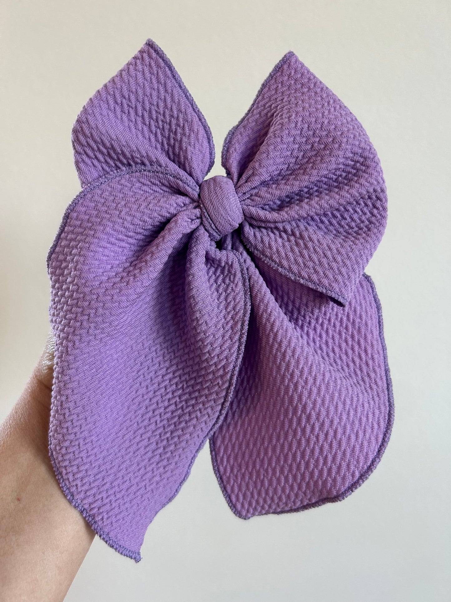 SAILOR BOW - READY TO SHIP - LIGHT PURPLE