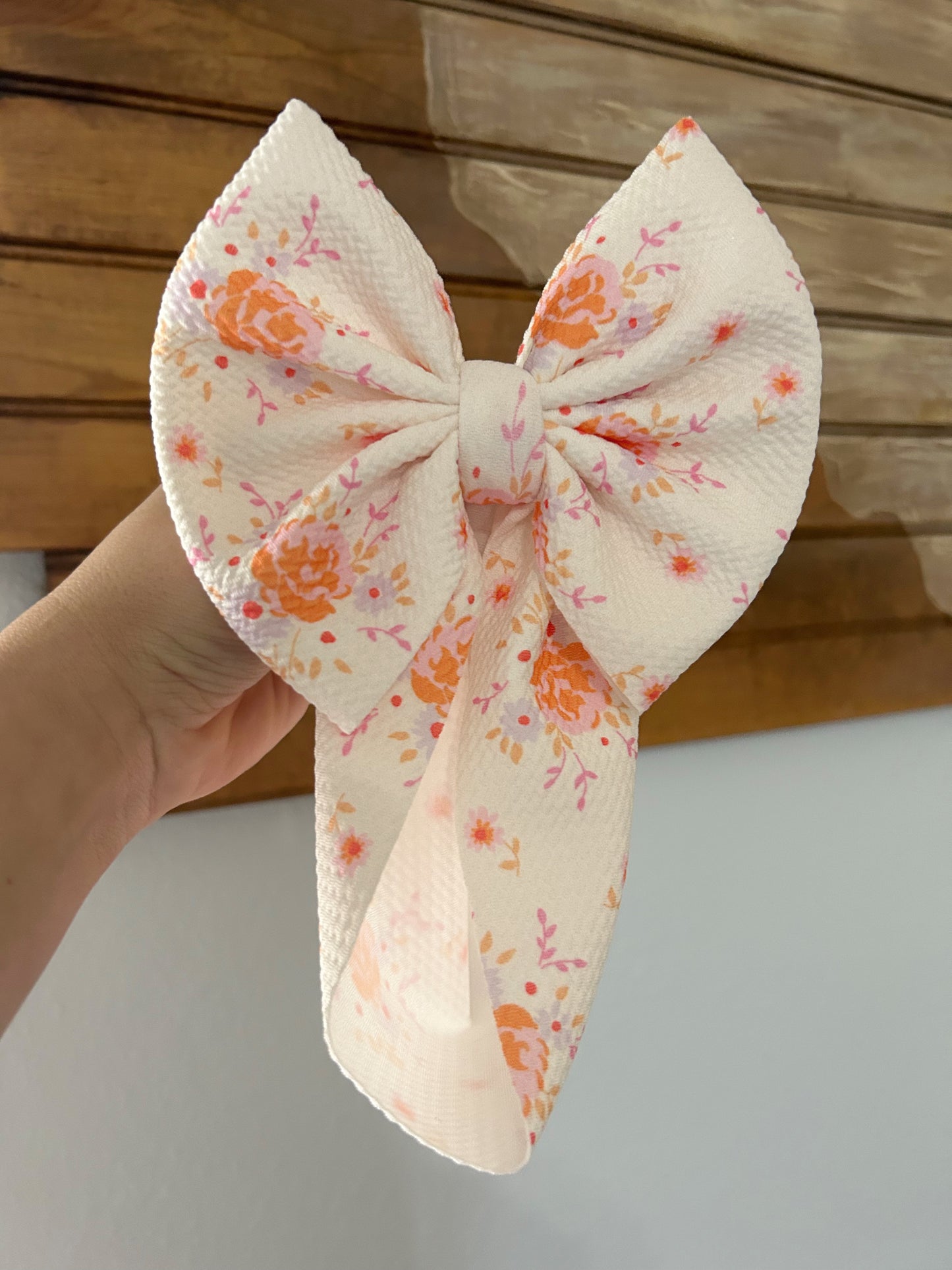 BOW - GIRLY FLORAL