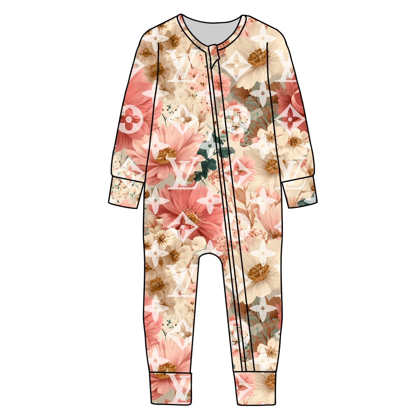 BAMBOO JAMMIES - PRE ORDER - FLORAL BOUJEE