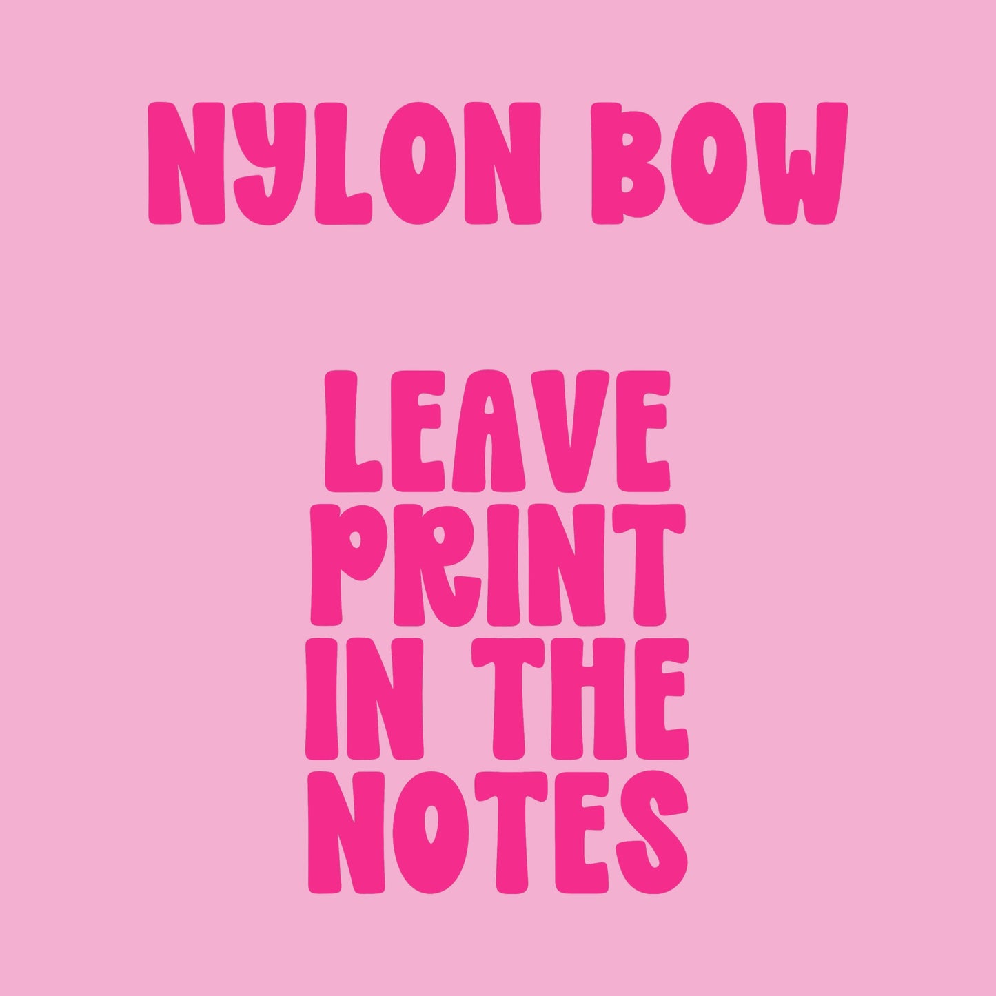 NYLON - CUSTOM