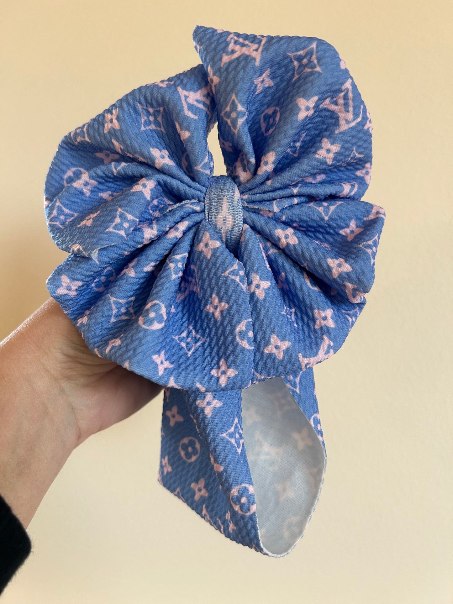 BABY MESSY BOW -PURPLE BOUJEE