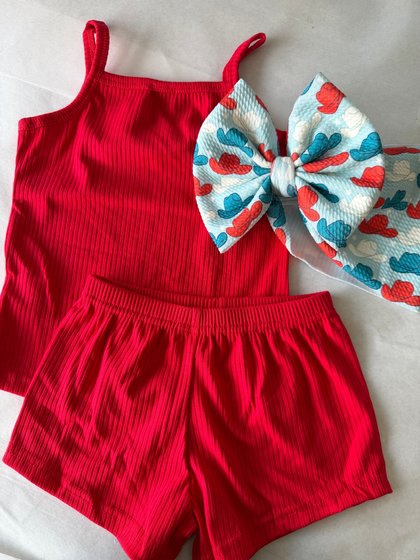 SOLID TANK SET - RED