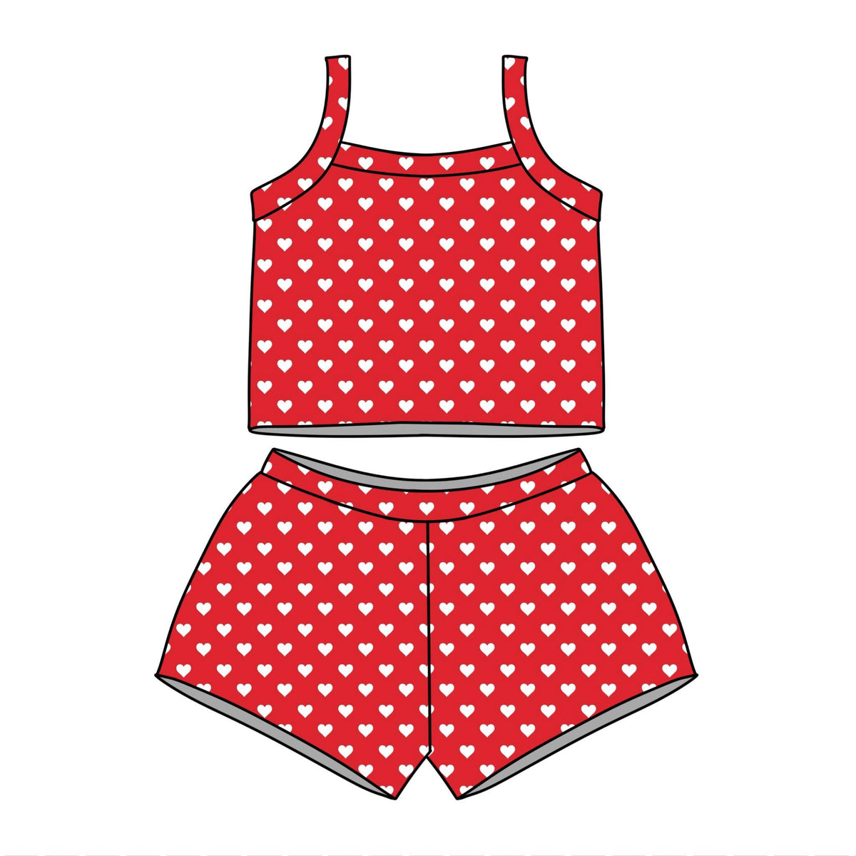 4TH OF JULY - HEARTS SET