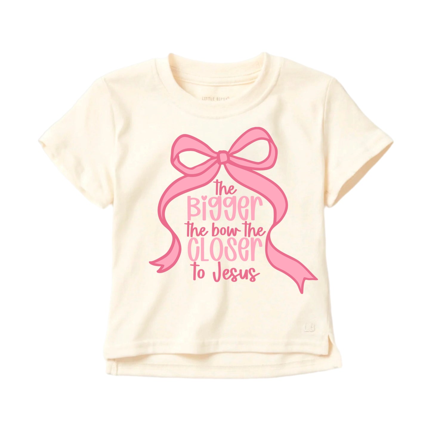 BIGGER THE BOW TEE