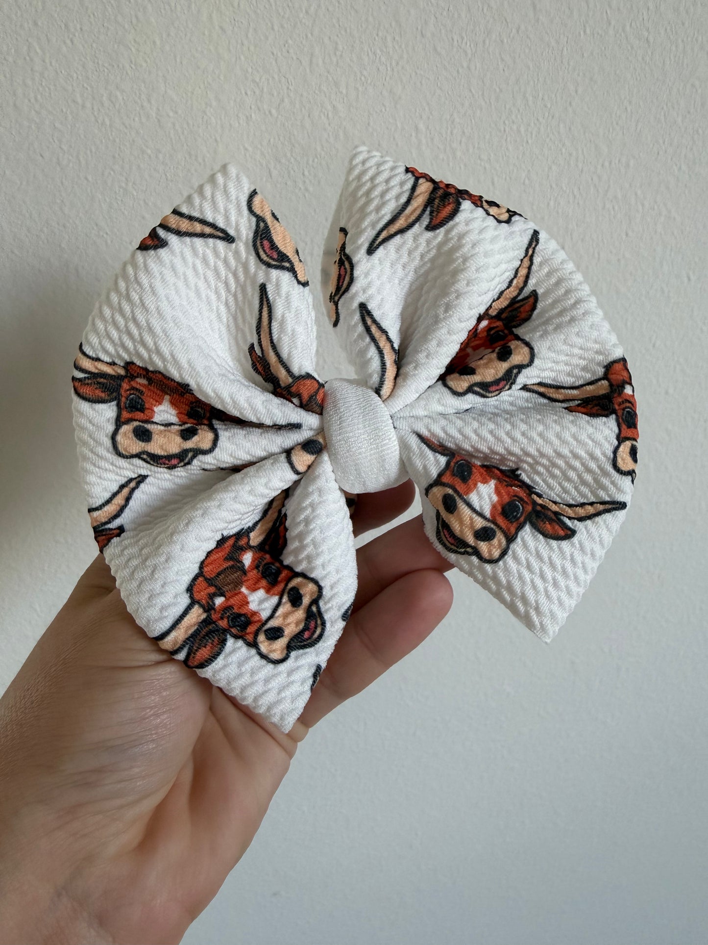 BIG CLIP - CUTE LONGHORN