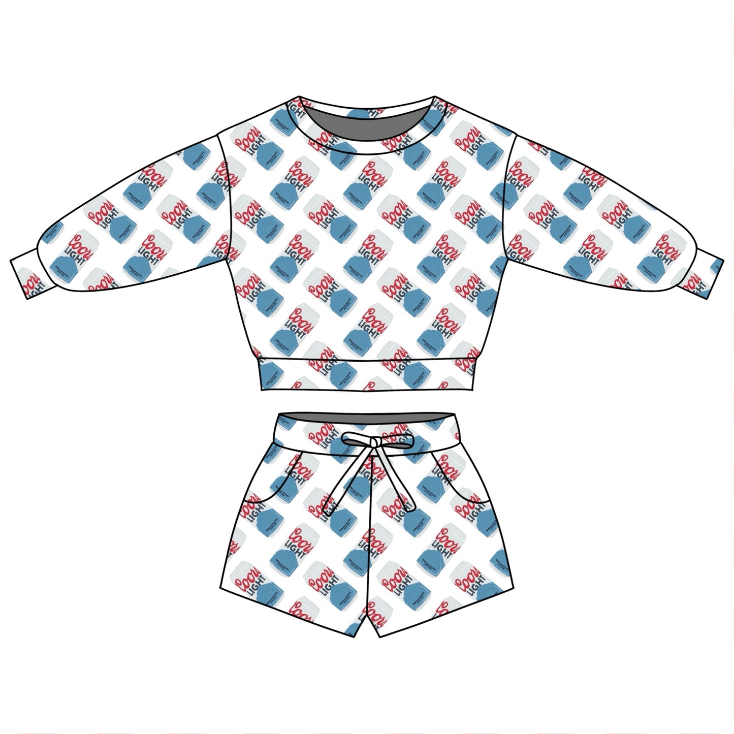 LOUNGE SET - RIBBED BAMBOO - PRE ORDER - BEER - COORS