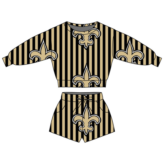PRE ORDER - N F L LOUNGE SET - SAINTS
