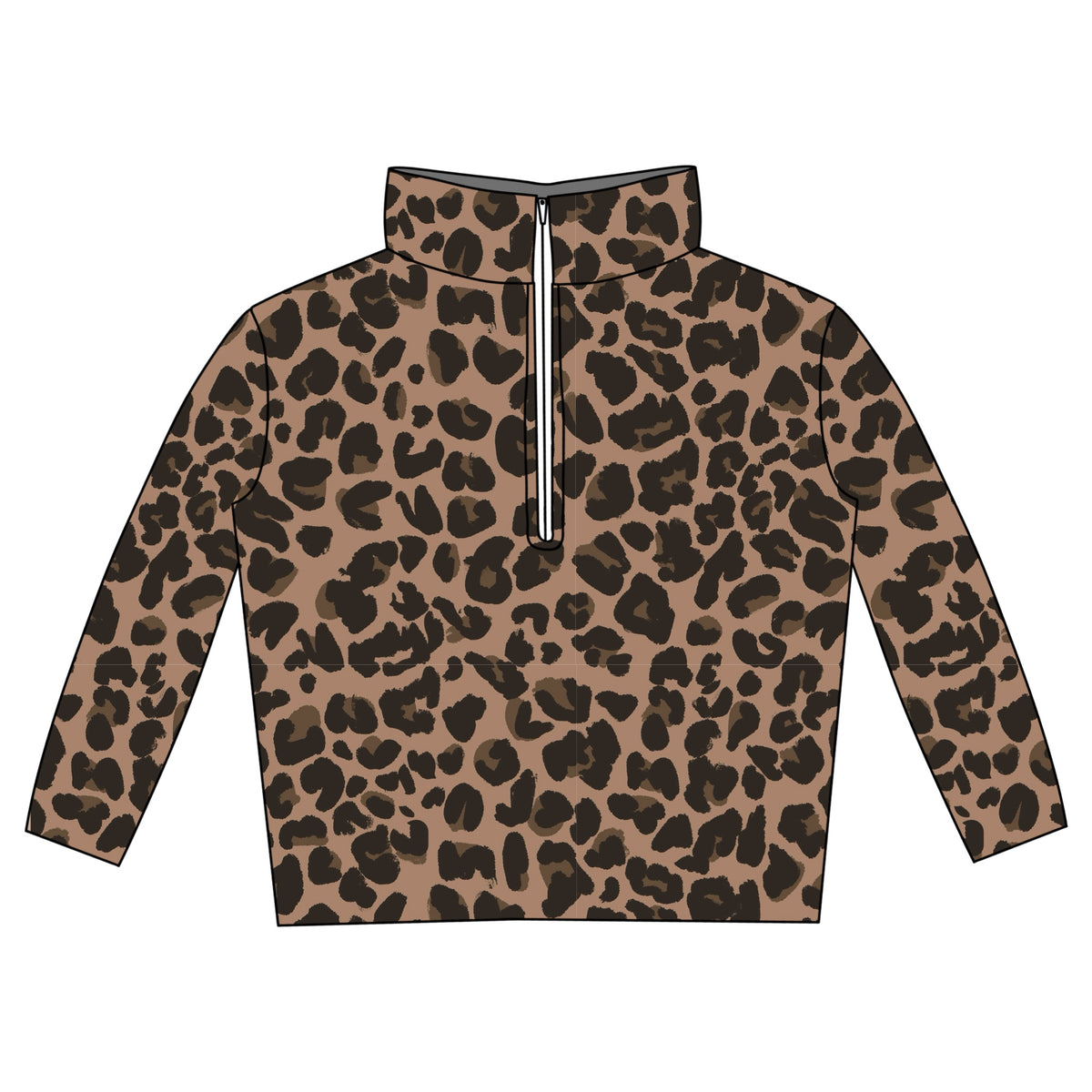 FLEECE PULLOVER PRE ORDER - MY FAV CHEETAH