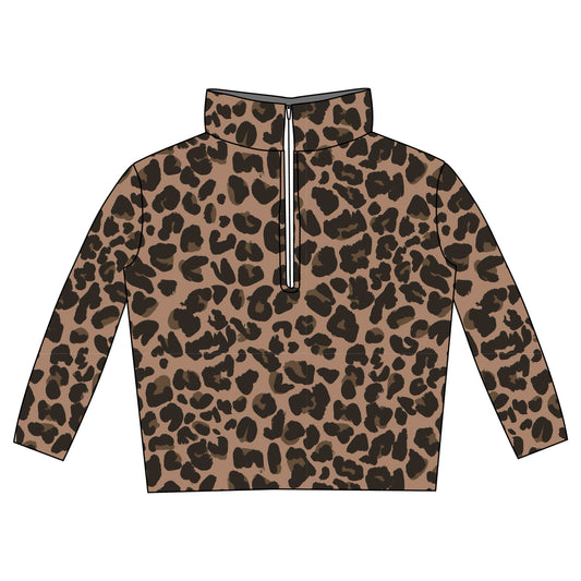 FLEECE PULLOVER PRE ORDER - MY FAV CHEETAH