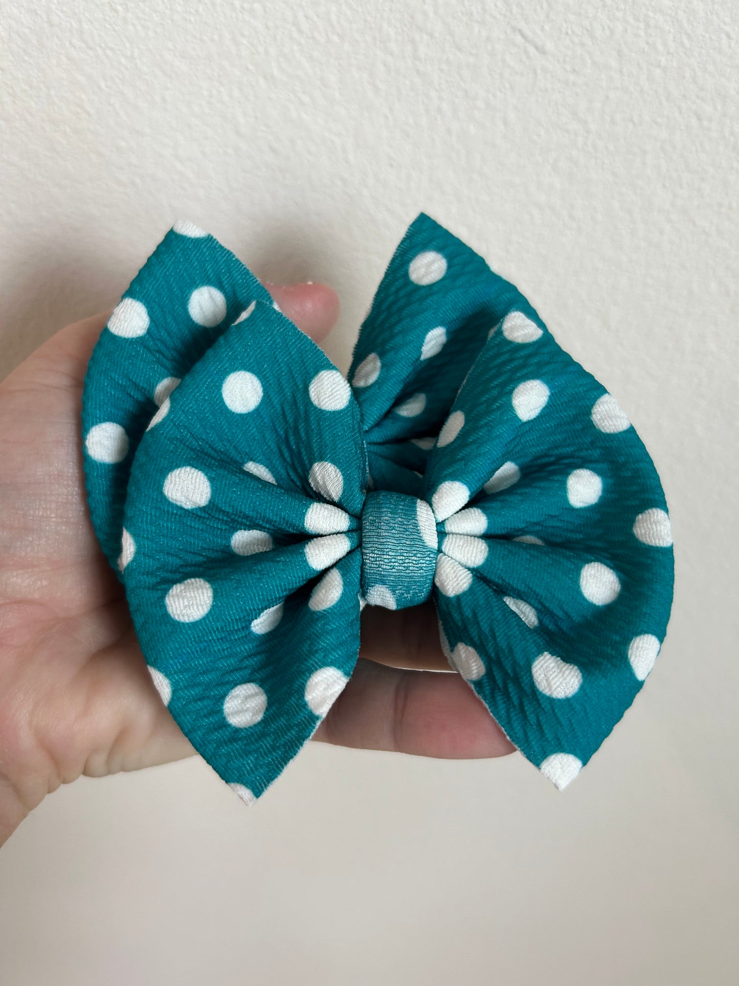 PIGGIE CLIPS - DOTS TEAL