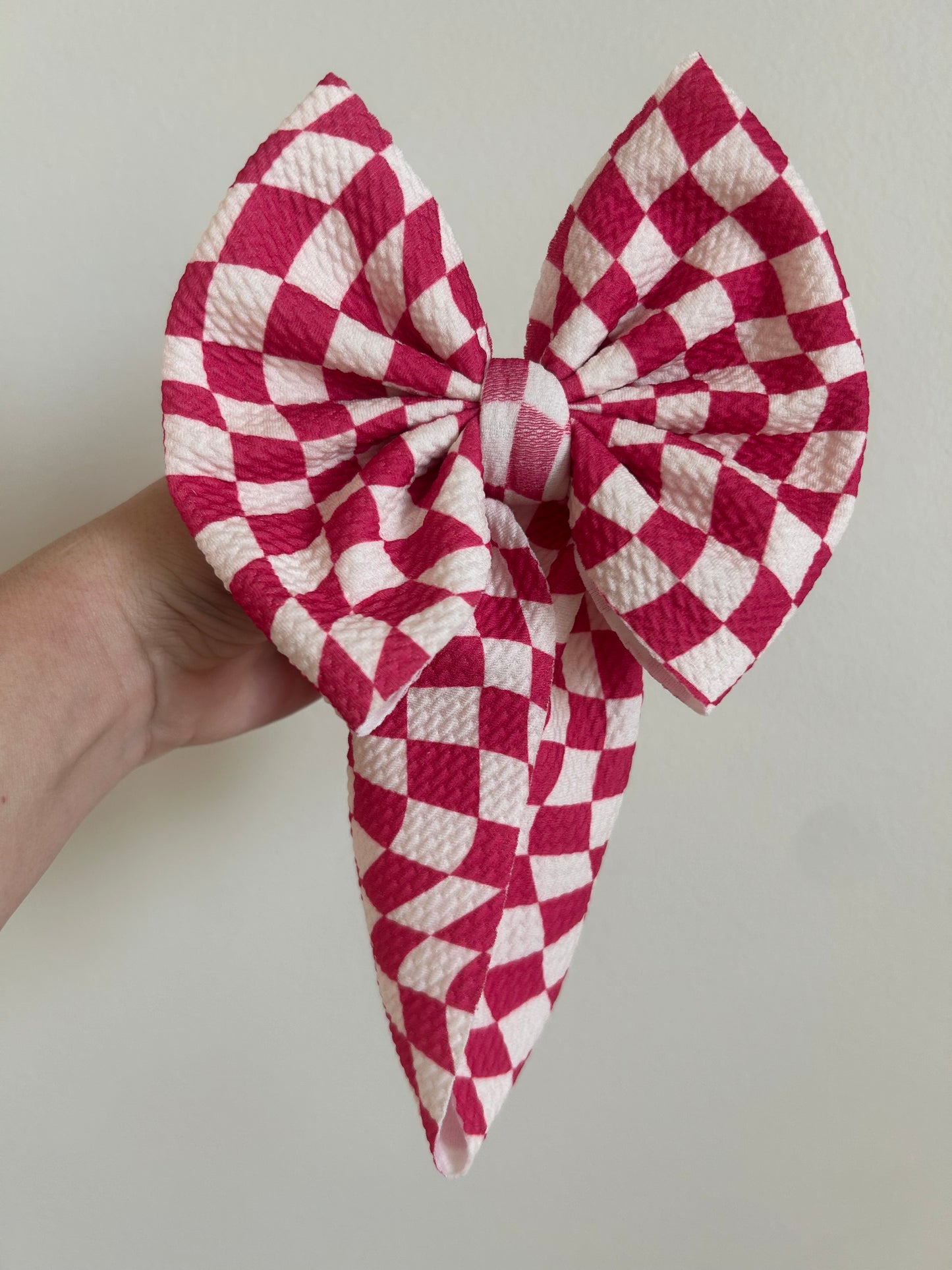 TODDLER REGULAR BOW WRAP - MAGENTA GROOVY