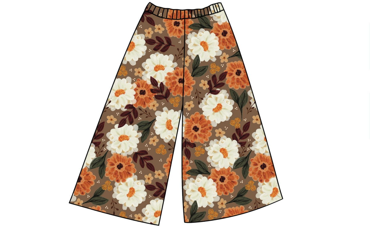 FALL PRE ORDER - LOUNGE PANTS - FALL FLORAL