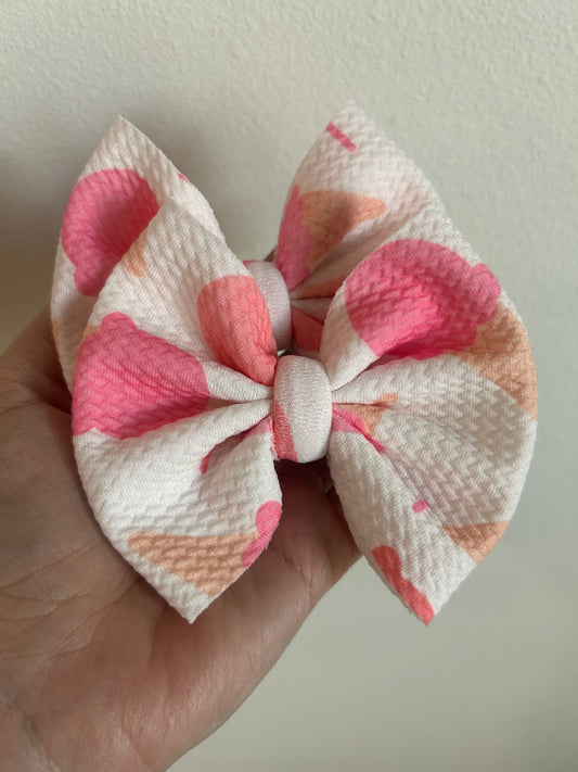 PIGGIE CLIPS - PINK ICE CREAM CONES