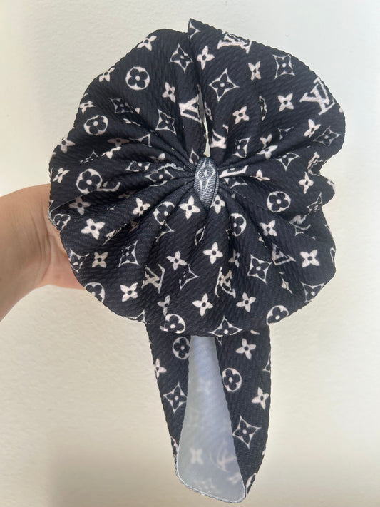 BABY MESSY BOW - BOUJEE BLACK