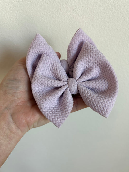 PIGGIE CLIPS - SPRING SOLID - PURPLE