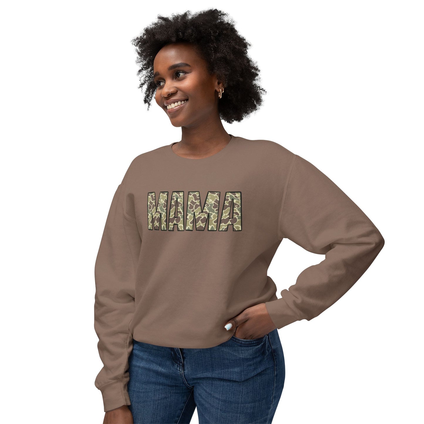 CAMO MAMA PULLOVER - EXTRA COMFY FIT