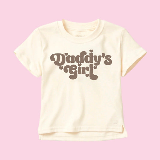 DADDY'S GIRL TEE - BROWN