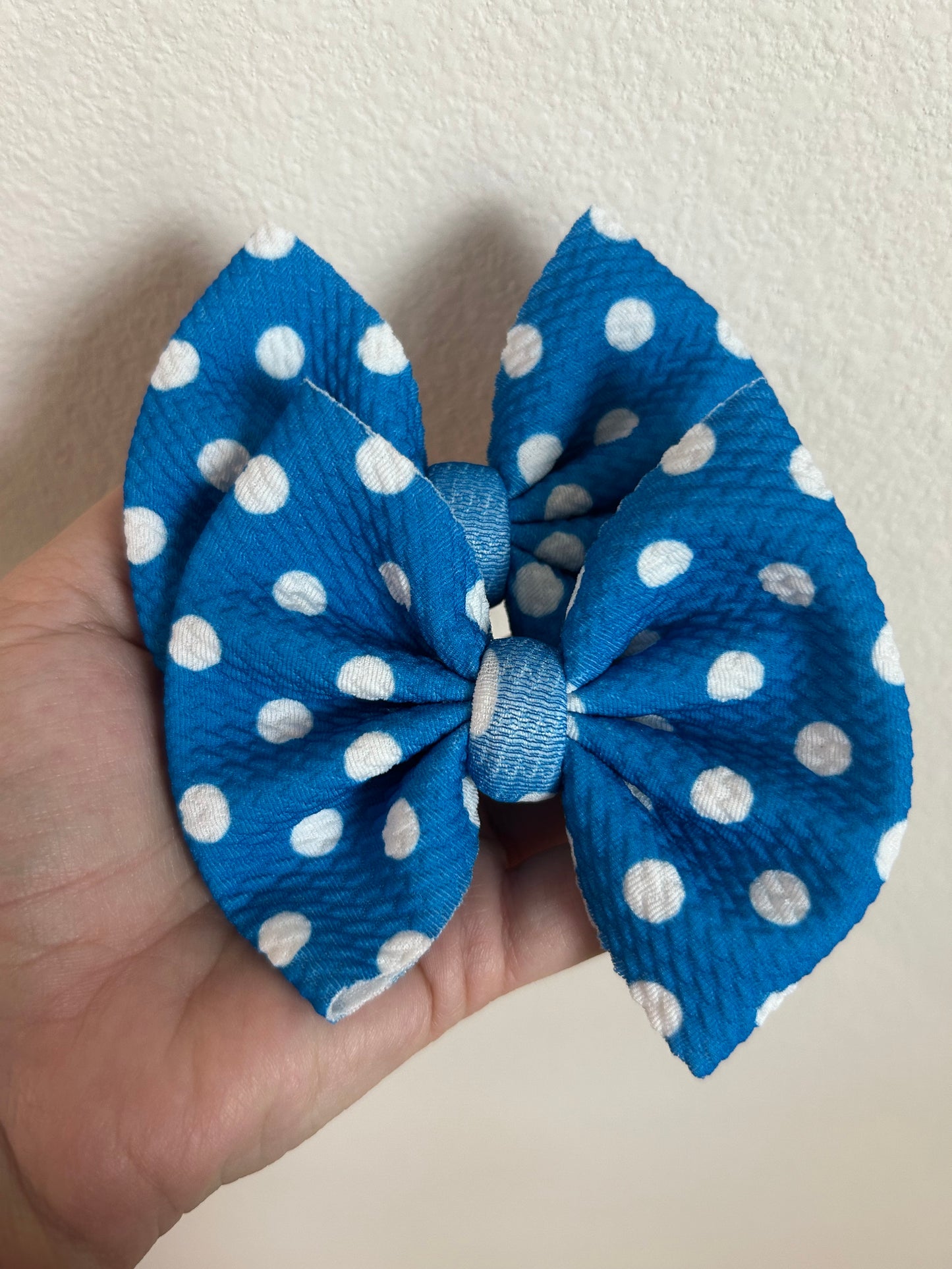 PIGGIE CLIPS - DOTS ROYAL