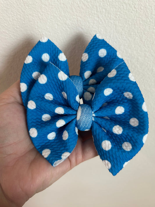 PIGGIE CLIPS - DOTS ROYAL