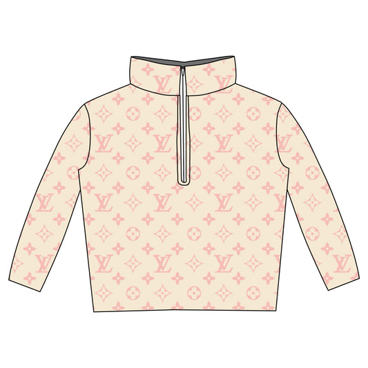 FLEECE PULLOVER PRE ORDER - BOUJEE IVORY