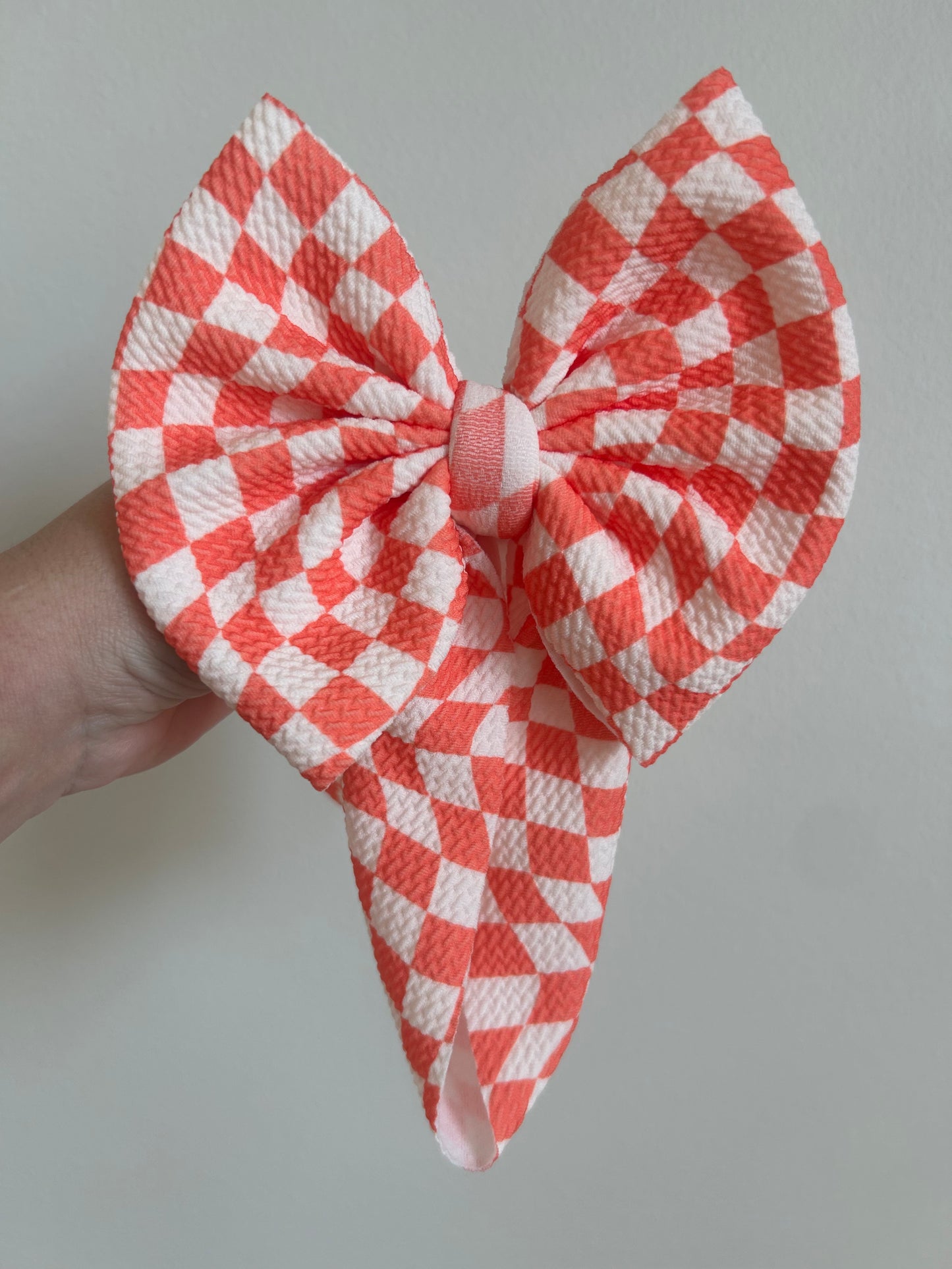 TODDLER REGULAR BOW WRAP - MELON GROOVY