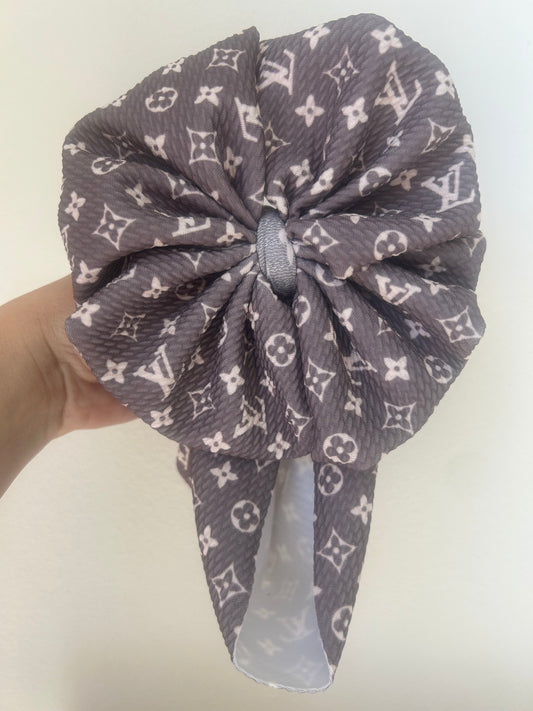 BABY MESSY BOW - BOUJEE MOCHA