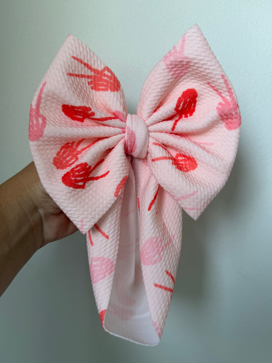 HALLOWEEN BOW - SKELETON