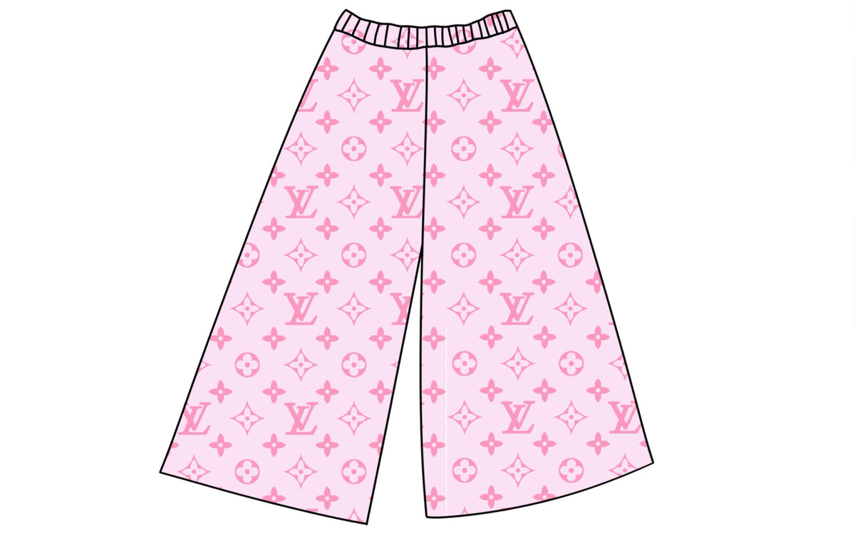 PRE ORDER - LOUNGE PANTS - LIGHT PINK BOUJEE